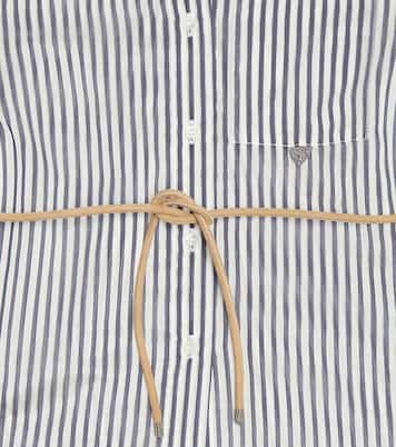 Hemd aus einem Baumwollgemisch | Brunello Cucinelli Kids