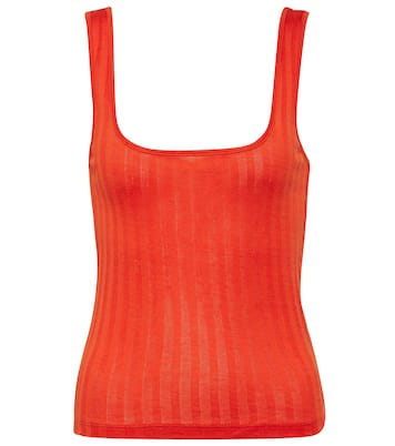 Tank top in cotone a coste | Vince