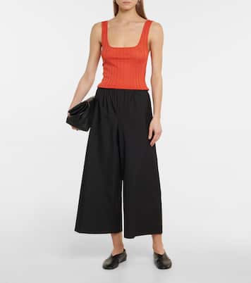 Tank top in cotone a coste | Vince