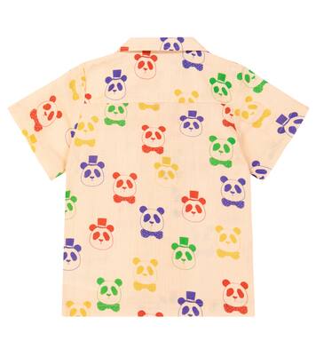 Camisa de algodón y lino estampada | Mini Rodini