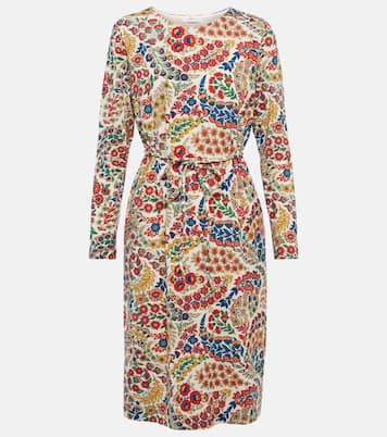 Floral wool-blend dress | Etro