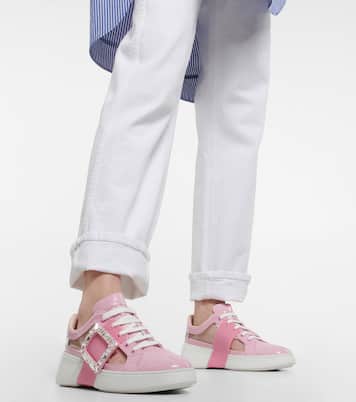 Baskets Viv' Skate en PVC et cuir | Roger Vivier