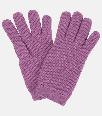 Guantes de croché de cachemir | Loro Piana