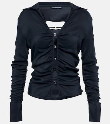 La Chemise Soffio cutout top | Jacquemus