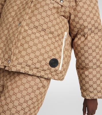 GG canvas puffer down jacket | Gucci
