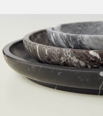 x Sunnei set of 3 marble plates | Bloc Studios
