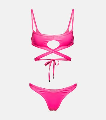 Square wrap bikini | The Attico
