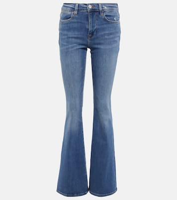 Le High Flare jeans in blue - Frame | Mytheresa