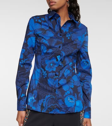 Camisa en mezcla de algodón floral | Etro