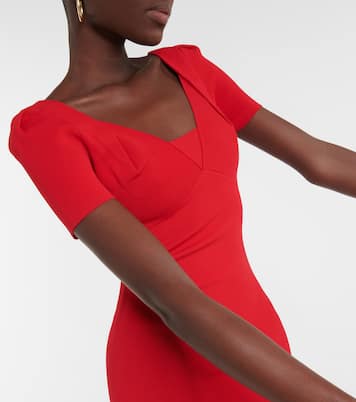 Vestido midi Joint de punto fino | Roland Mouret