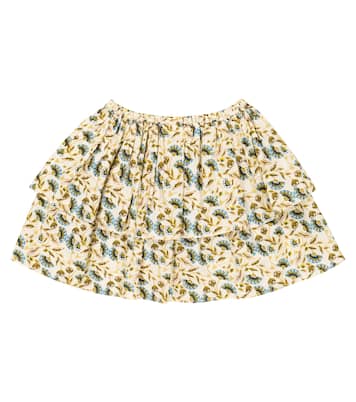 Jupe en coton à fleurs | Bonpoint