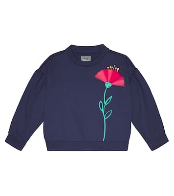 Sudadera de algodón floral | Il Gufo
