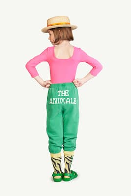 Panther printed cotton sweatpants | The Animals Observatory