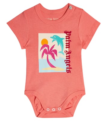 Baby - Set di tre body in cotone | Palm Angels Kids