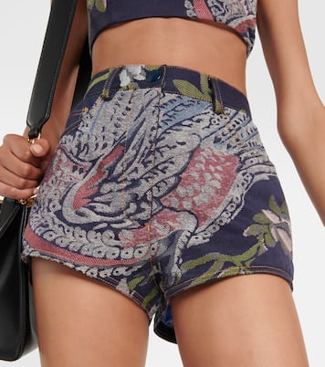 Shorts di jeans a vita alta | Etro