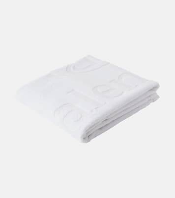 Asciugamano da bagno in cotone con logo | Balenciaga