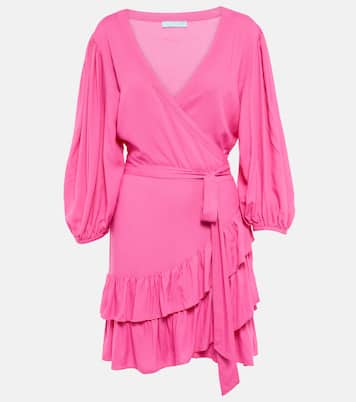 Tabitha cotton wrap minidress | Melissa Odabash