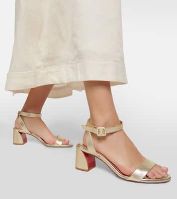 Sandali Miss Sabina 55 metallizzati | Christian Louboutin