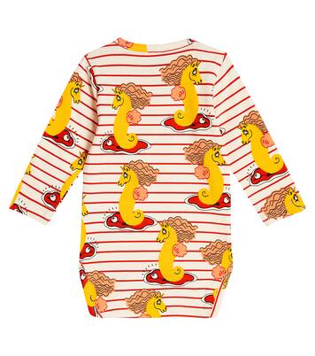 Baby - Body in misto cotone con stampa | Mini Rodini