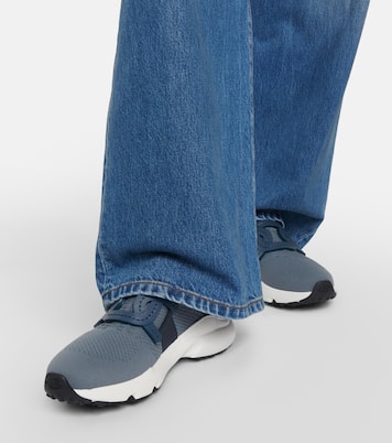 Sneakers Kate in maglia con pelle | Tod's