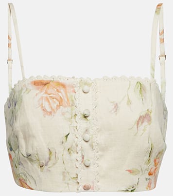 Bralette Emmalou aus Leinen | LoveShackFancy