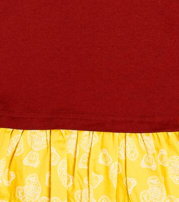Logo cotton jersey sweater dress | Palm Angels Kids