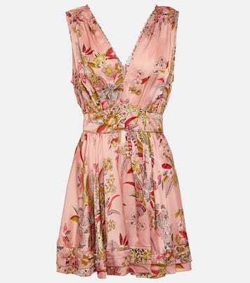 Bessie printed minidress | Poupette St Barth