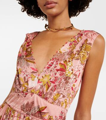 Bessie printed minidress | Poupette St Barth