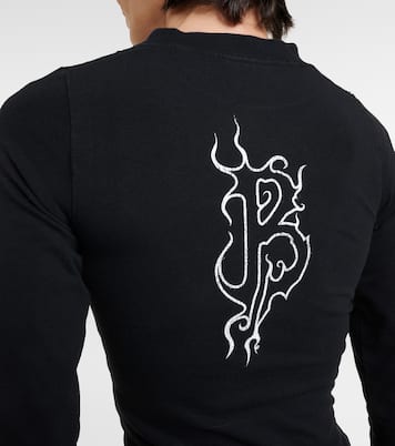 Camiseta dej ersey de mezcla de algodón | Balenciaga