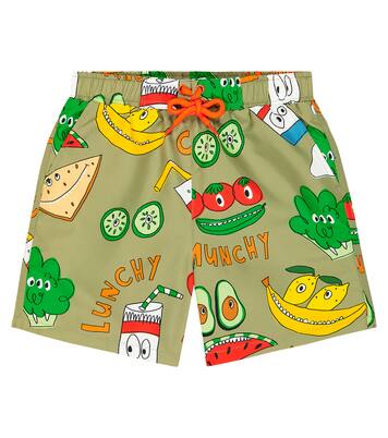 Printed swim trunks | Stella McCartney Kids