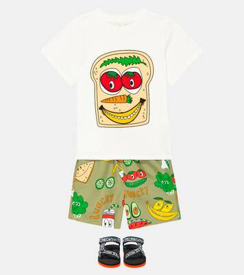Printed swim trunks | Stella McCartney Kids