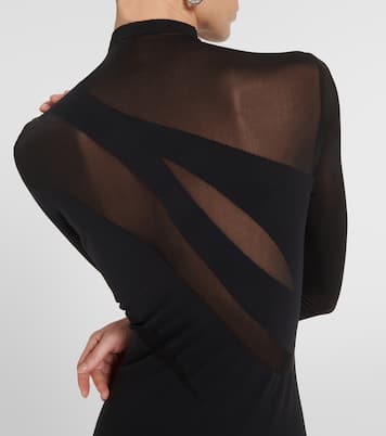 Robe midi transparente | Wolford