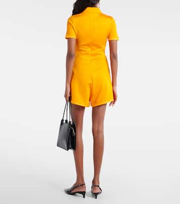 Jumpsuit corta in jersey | Jil Sander