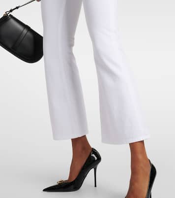Verzierte Low-Rise Flared Jeans | Versace