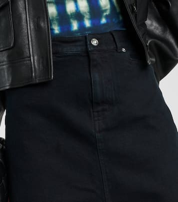 White Label falda midi Sloan en denim | Proenza Schouler