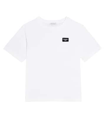 T-Shirt aus Baumwoll-Jersey | Dolce&Gabbana Kids