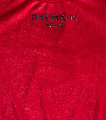 Abito in velluto | Balmain Kids