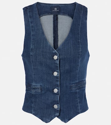 Gilet de costume en jean | AG Jeans