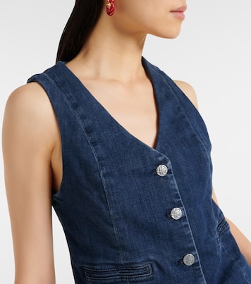 Gilet de costume en jean | AG Jeans