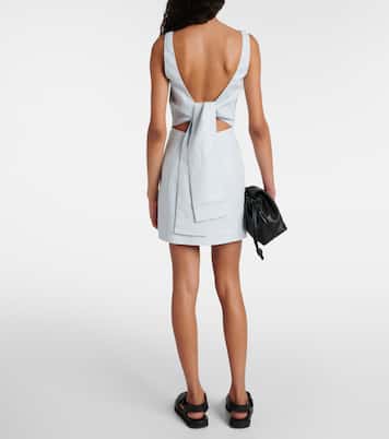 Vestido corto Iris Tie de lino | SIR