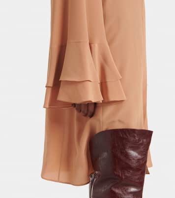 Robe en crêpe de soie | Chloé