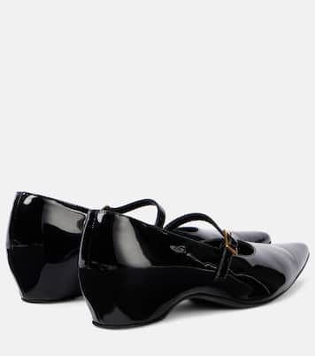 Ballerines Sybil en cuir verni | Khaite