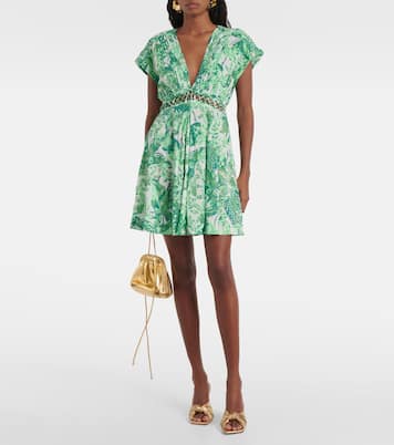 Abito corto Cecile con cut-out | Poupette St Barth