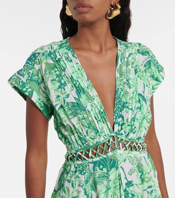 Abito corto Cecile con cut-out | Poupette St Barth