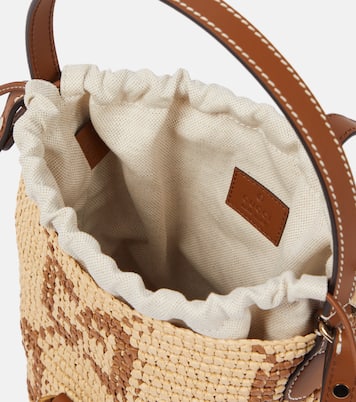 Secchiello GG Mini con pelle | Gucci
