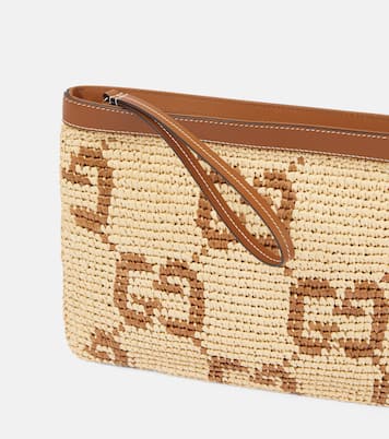 Pochette GG à cuir | Gucci
