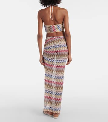 Gonna midi in maglia lamé | Missoni