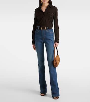 Jeans flared de tiro alto | Tom Ford