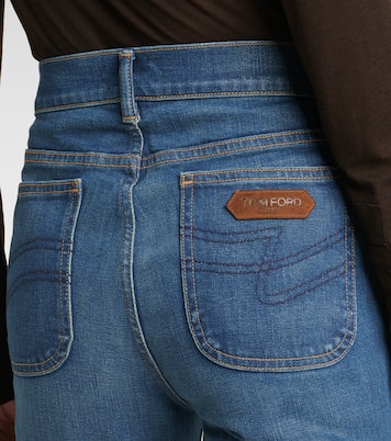 Jeans flared de tiro alto | Tom Ford