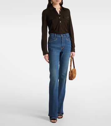 Jeans flared de tiro alto | Tom Ford